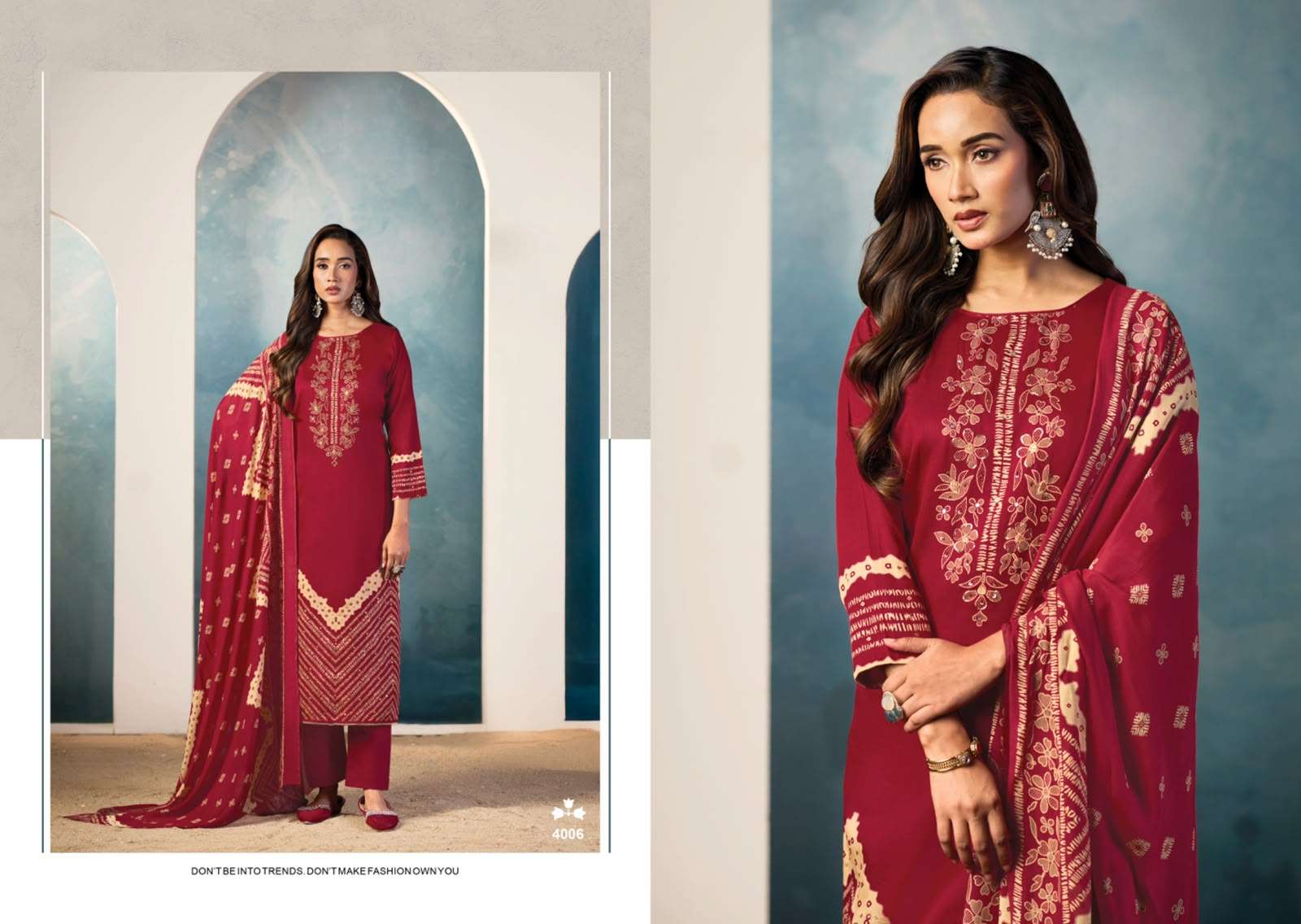 Supriya Fashion Sindoor Plus Vol 4 Jam Silk Dress Material