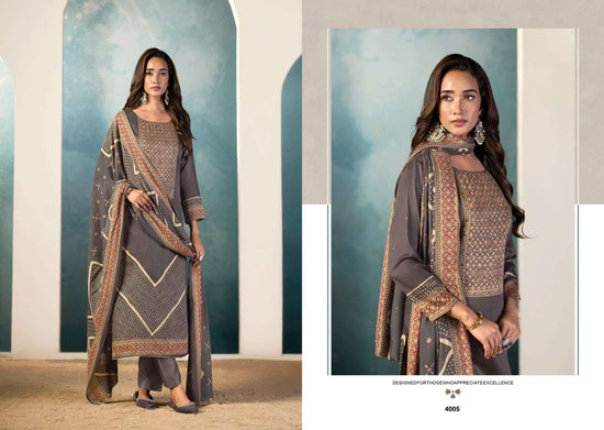 Supriya Fashion Sindoor Plus Vol 4 Jam Silk Dress Material