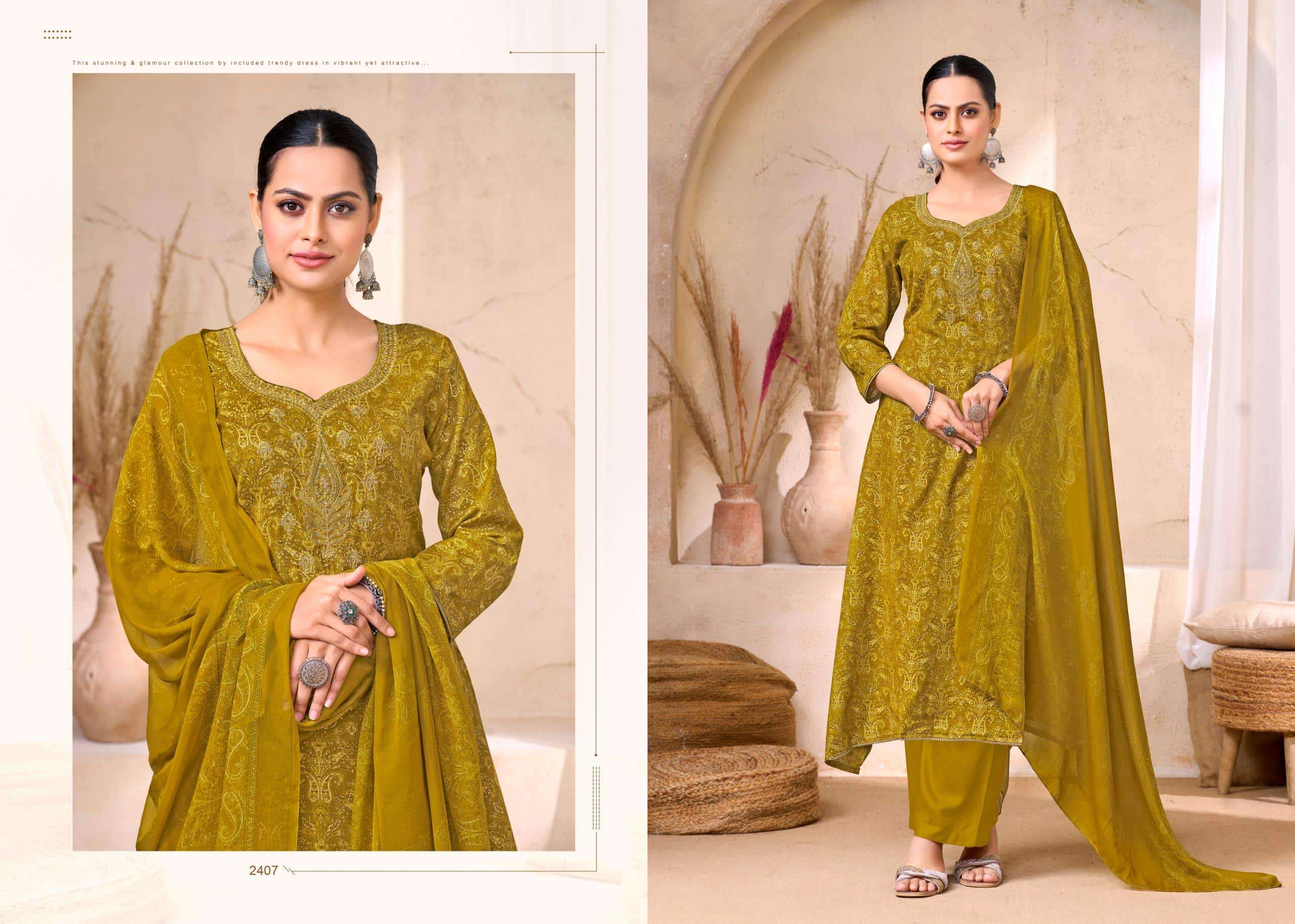 Supriya Fashion Soni Saloni Cotton Printed Dress Material - Amrah Wholesale