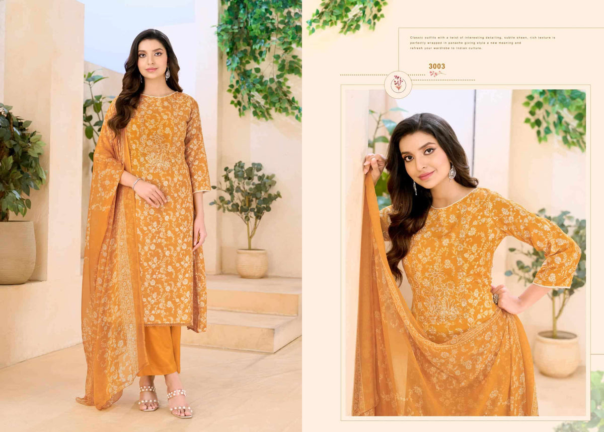 Supriya Fashion Soni Saloni Vol 3 Cotton Slub Dress Material