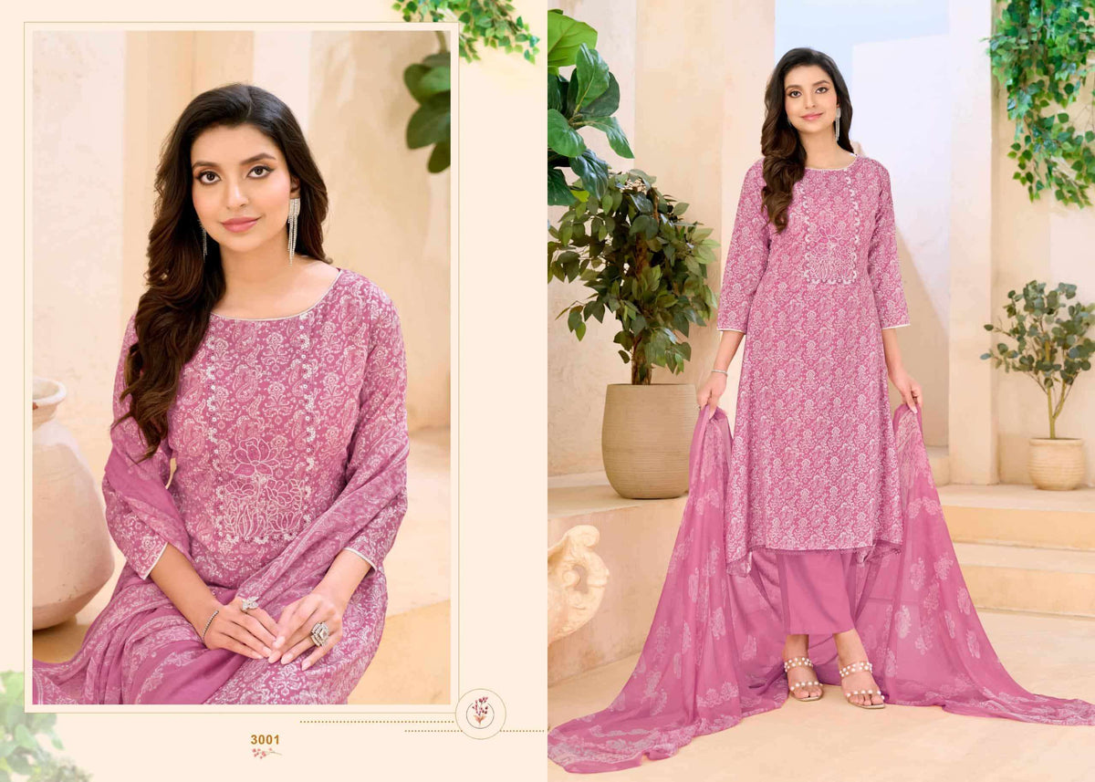 Supriya Fashion Soni Saloni Vol 3 Cotton Slub Dress Material