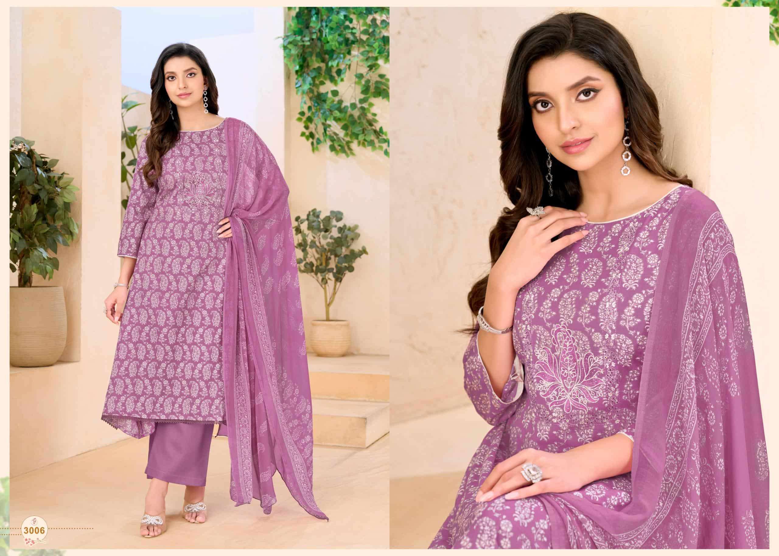 Supriya Fashion Soni Saloni Vol 3 Cotton Slub Dress Material
