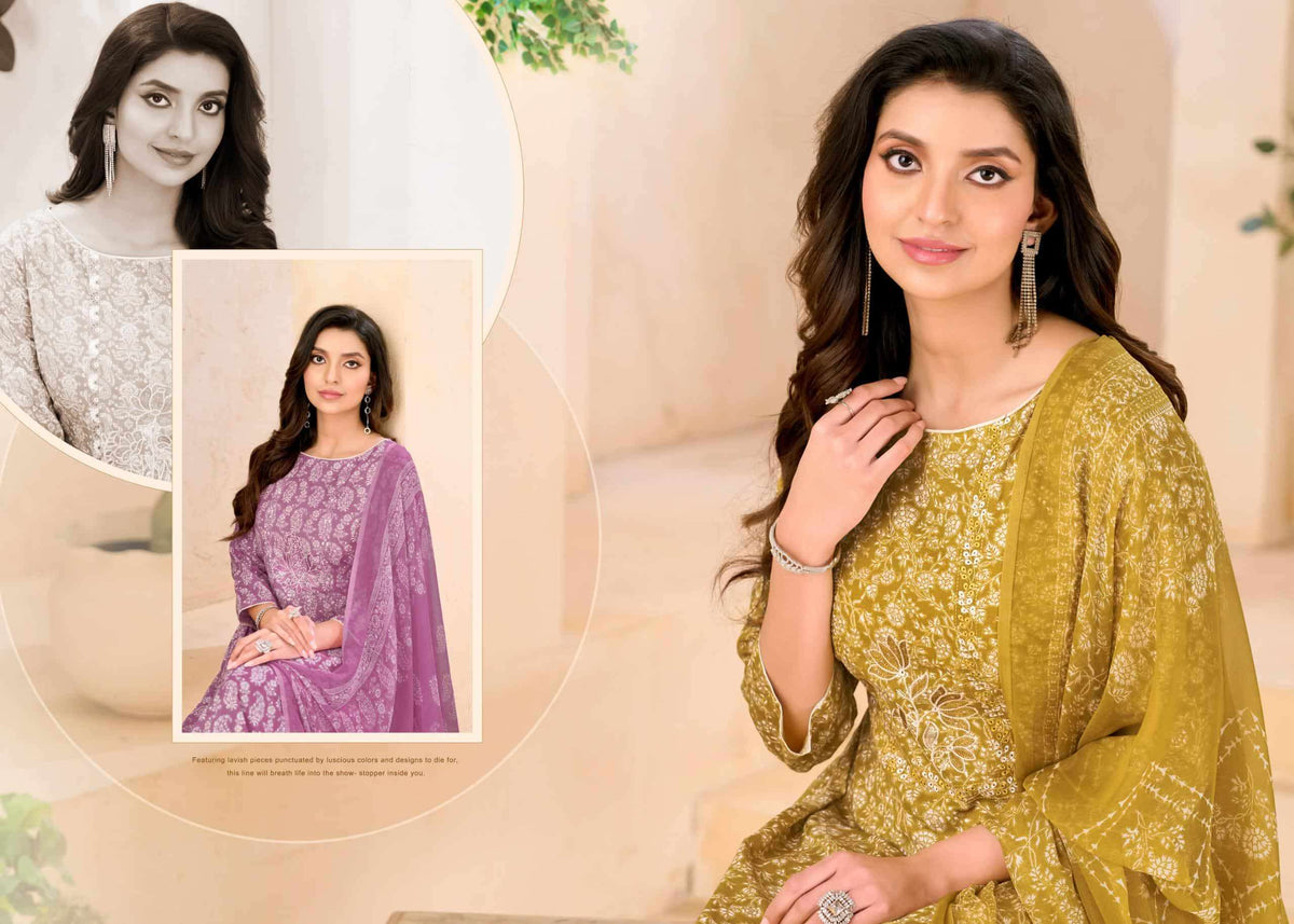 Supriya Fashion Soni Saloni Vol 3 Cotton Slub Dress Material
