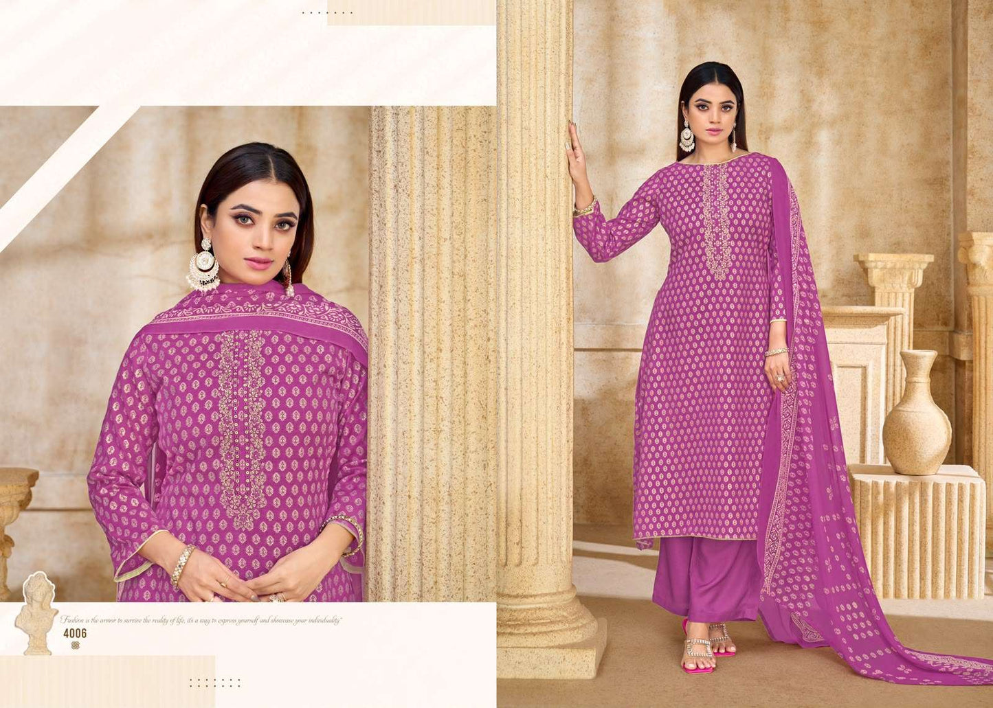 Supriya Fashion Soni Saloni Vol 4 Cotton Slub Dress Material - Amrah Wholesale