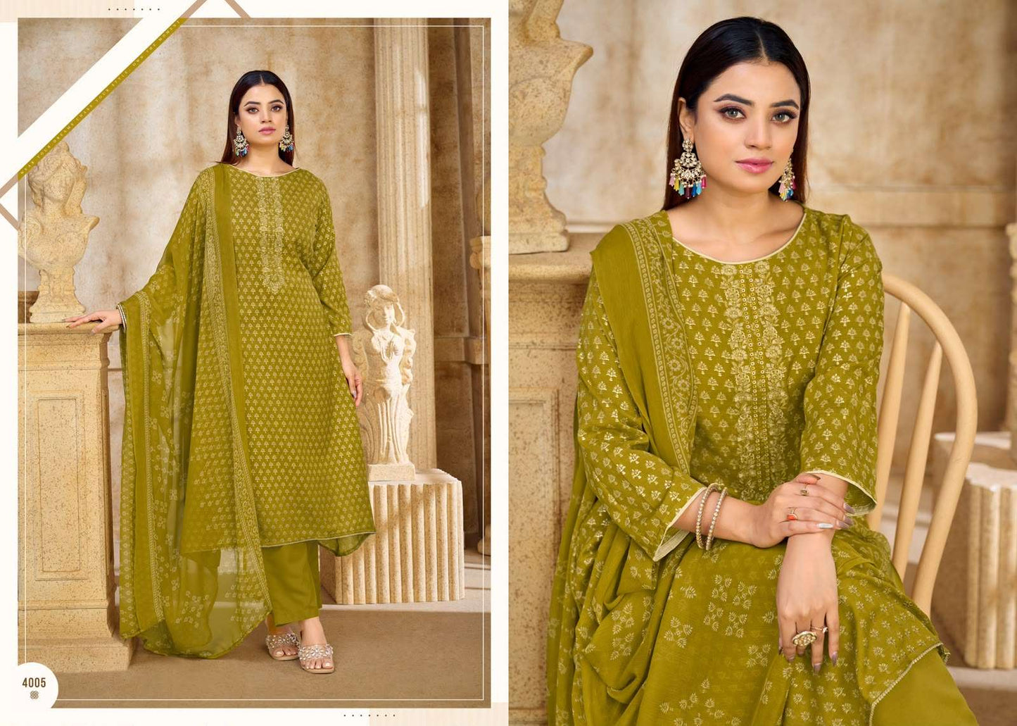 Supriya Fashion Soni Saloni Vol 4 Cotton Slub Dress Material