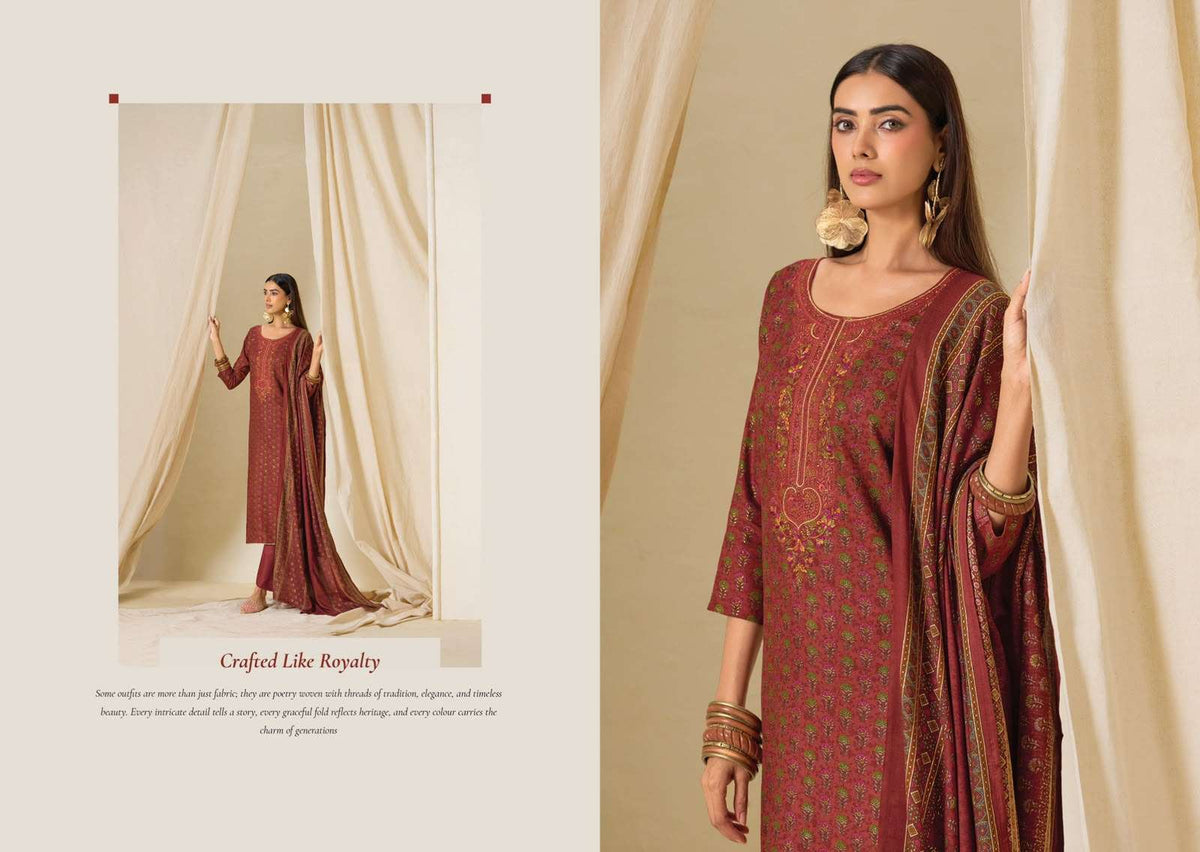 Supriya Fashion Sufi Winter Vol 2 Viscose Pashmina Dress Material