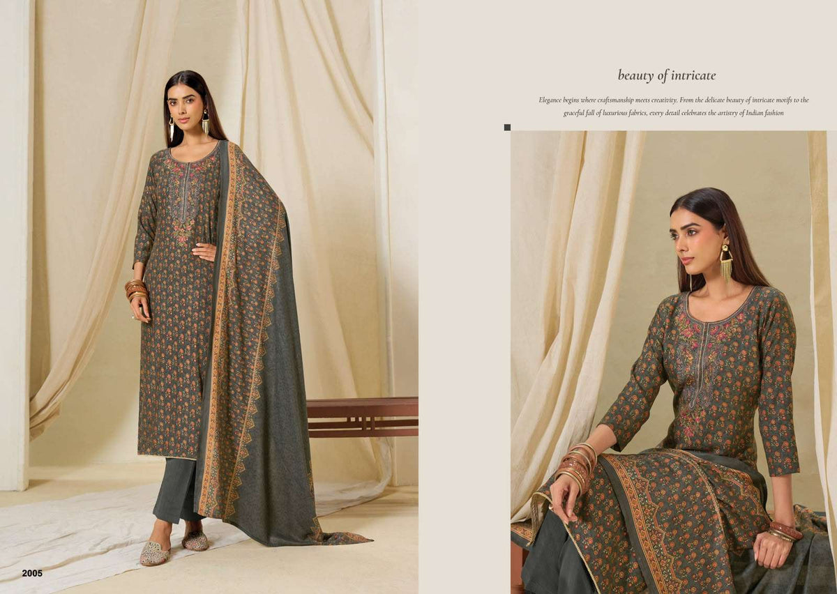 Supriya Fashion Sufi Winter Vol 2 Viscose Pashmina Dress Material