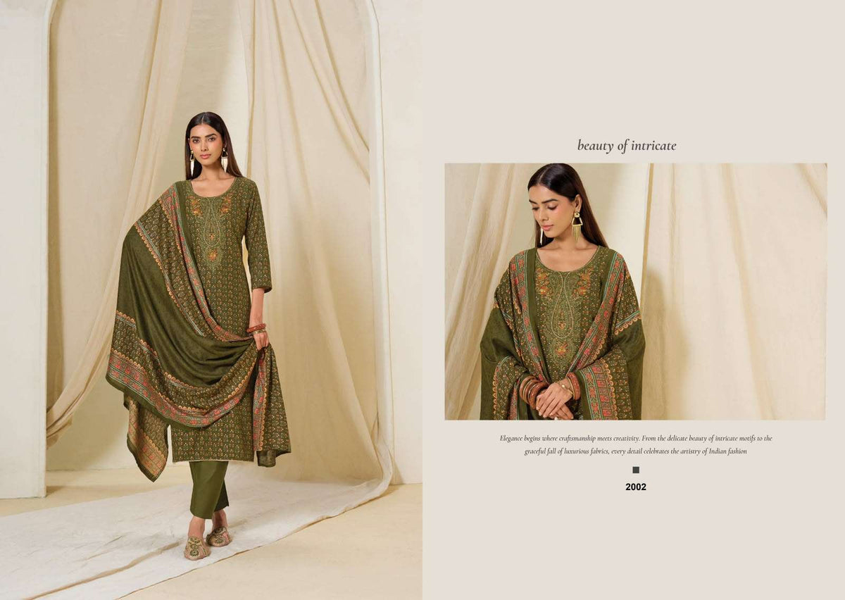 Supriya Fashion Sufi Winter Vol 2 Viscose Pashmina Dress Material