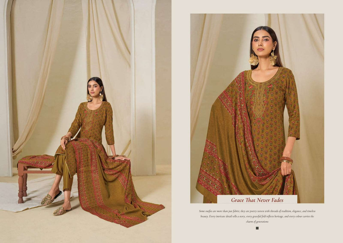 Supriya Fashion Sufi Winter Vol 2 Viscose Pashmina Dress Material