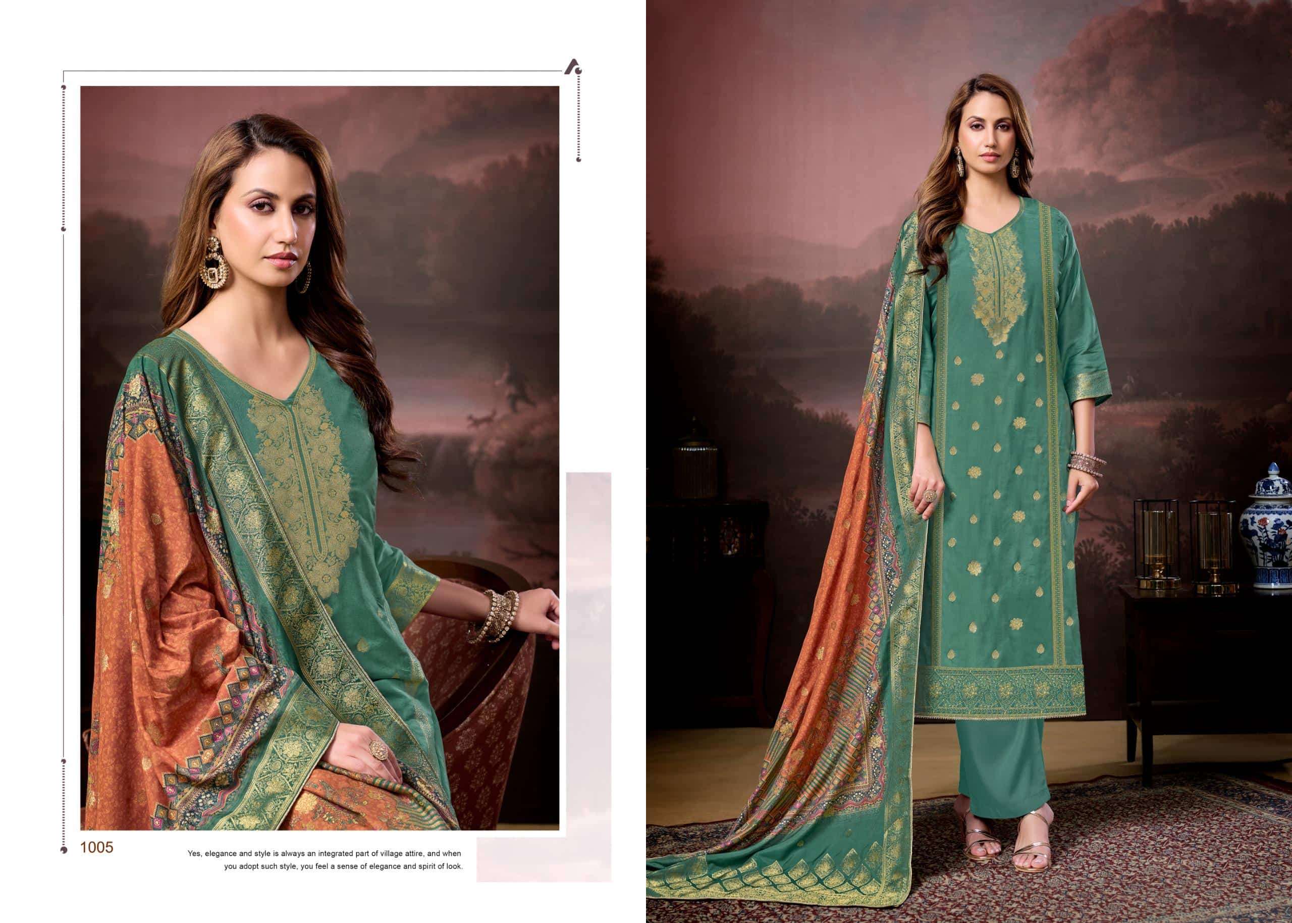 Supriya Fashion Summer Jacquard Muslin Jacquard Dress Material