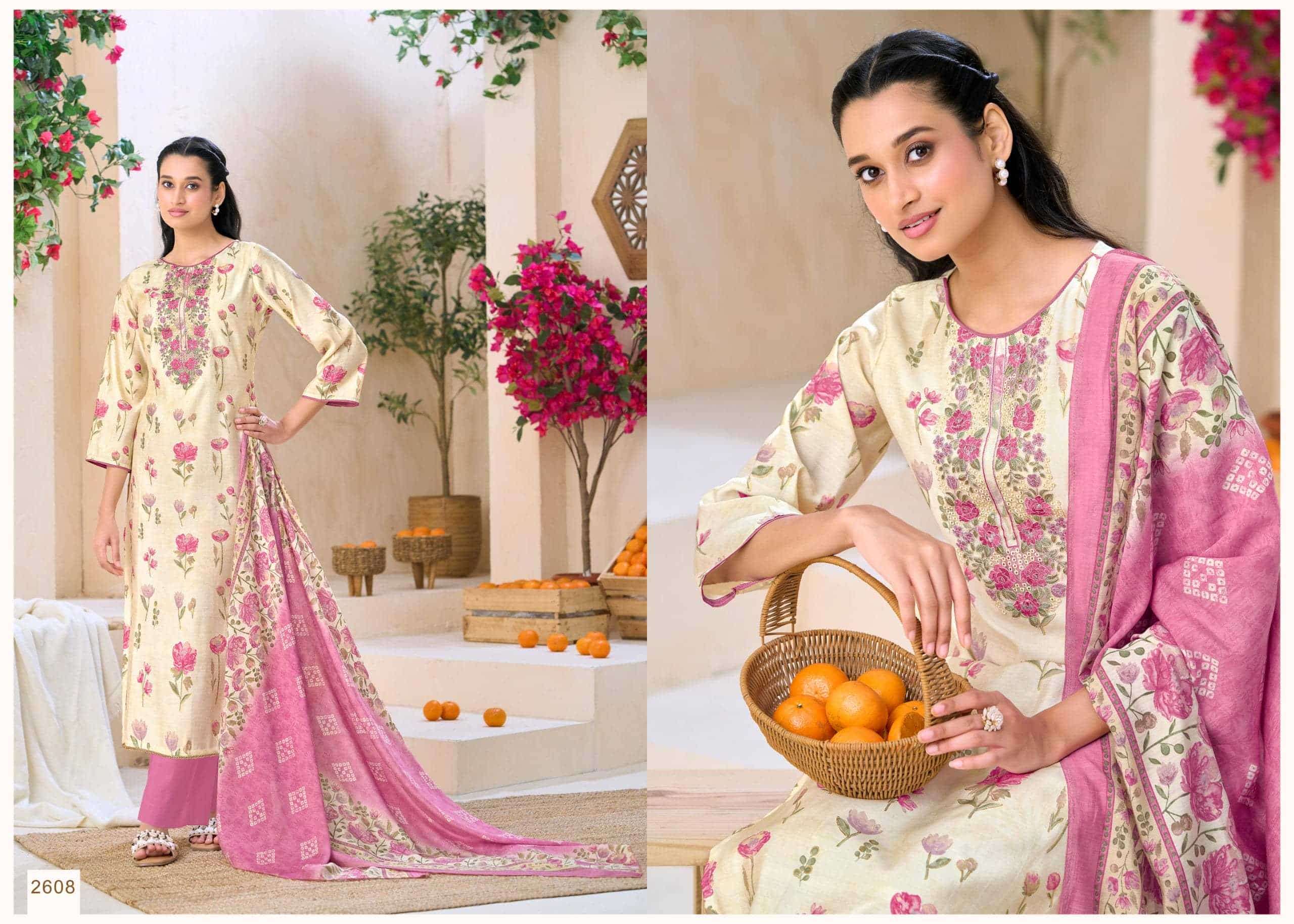 Supriya Fashion Selvina Silk Vol 26 Dress Material Wholesale Catalogue - Amrah Wholesale