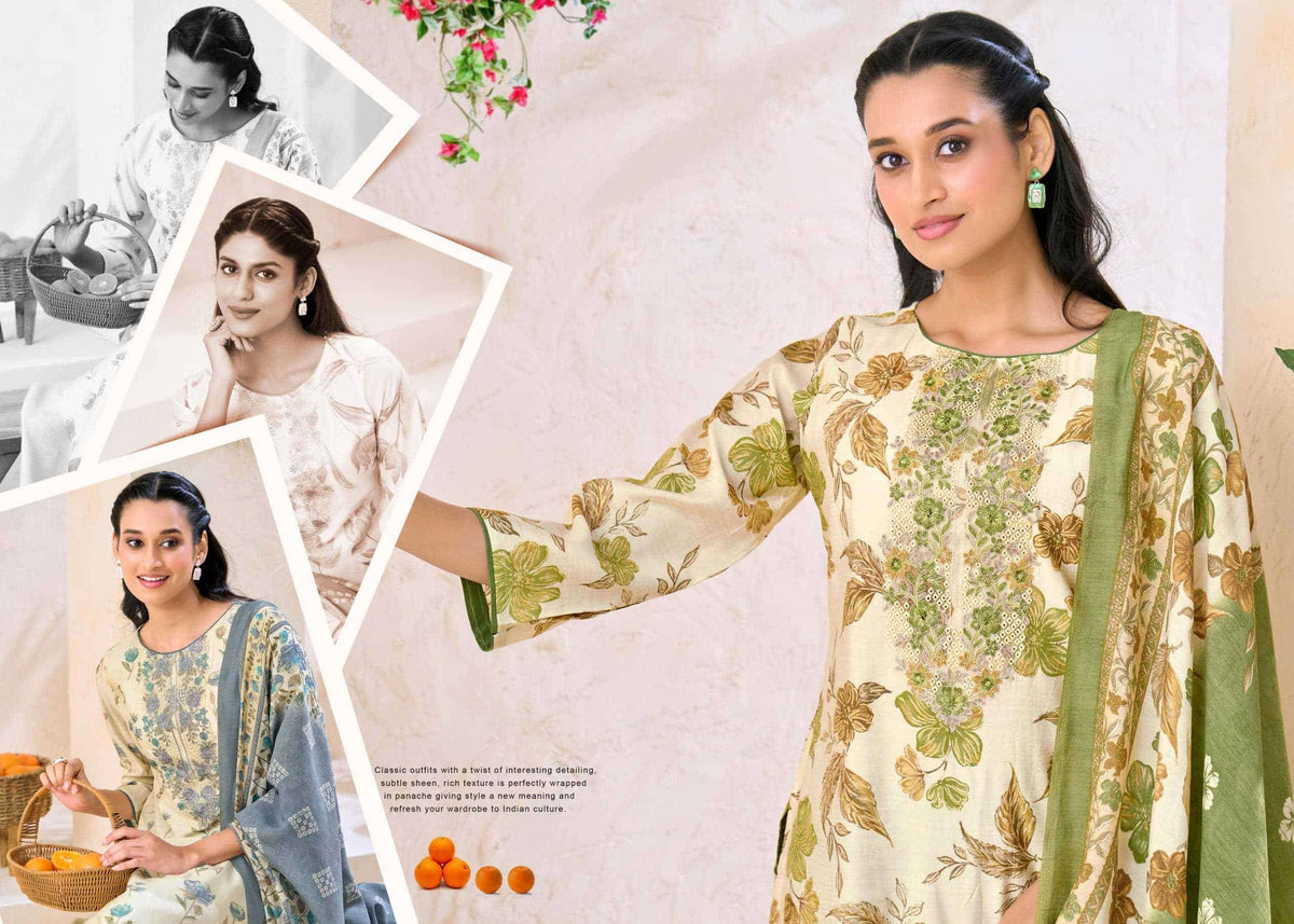 Supriya Fashion Selvina Silk Vol 26 Dress Material Wholesale Catalogue - Amrah Wholesale