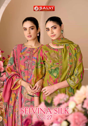 Supriya Fashion Selvina Silk Vol-27 Modal Silk Salwar Suit Set