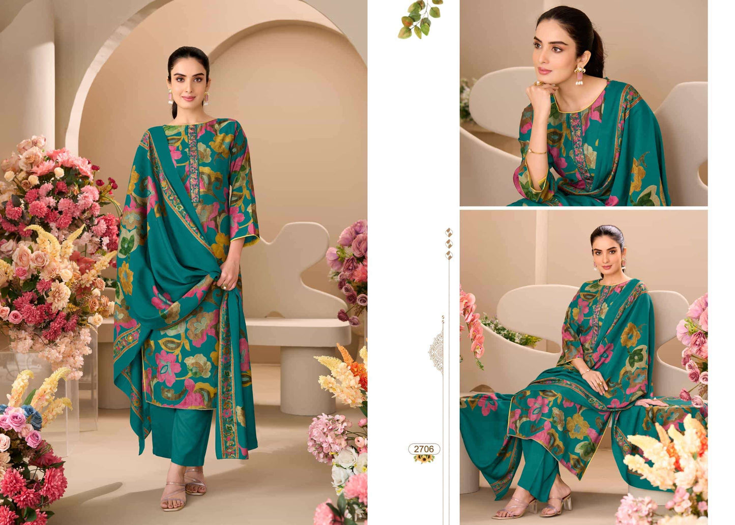 Supriya Fashion Selvina Silk Vol-27 Modal Silk Salwar Suit Set