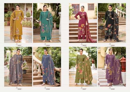 Supriya Fashion Shally Silk Plus Dress Material - Amrah Wholesale