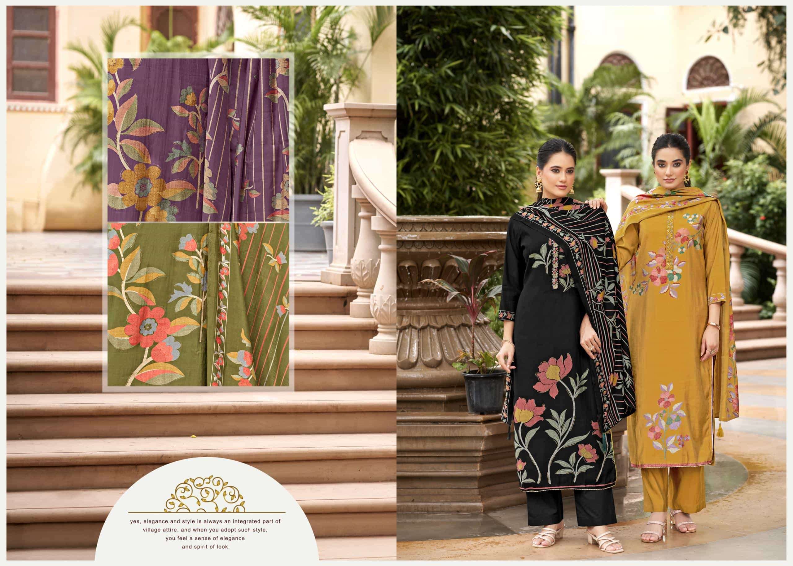 Supriya Fashion Shally Silk Plus Dress Material - Amrah Wholesale