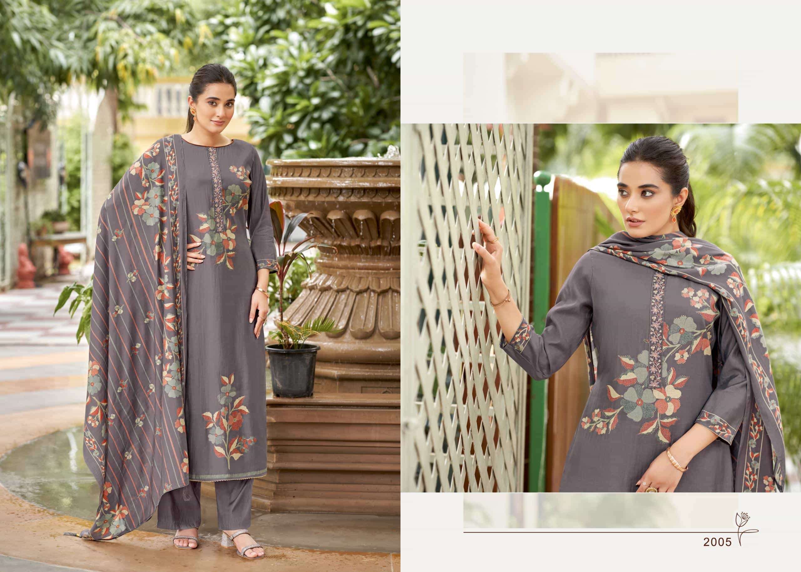 Supriya Fashion Shally Silk Plus Dress Material - Amrah Wholesale