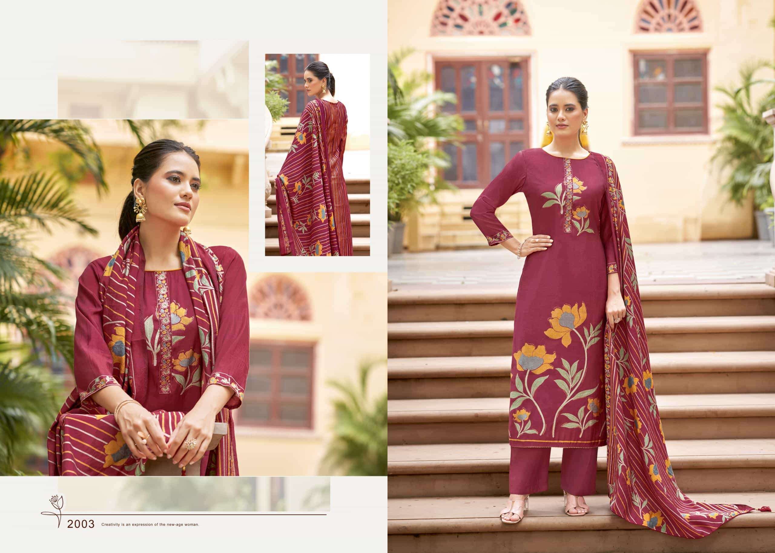 Supriya Fashion Shally Silk Plus Dress Material - Amrah Wholesale