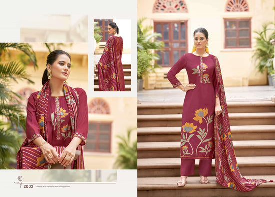 Supriya Fashion Shally Silk Plus Dress Material - Amrah Wholesale