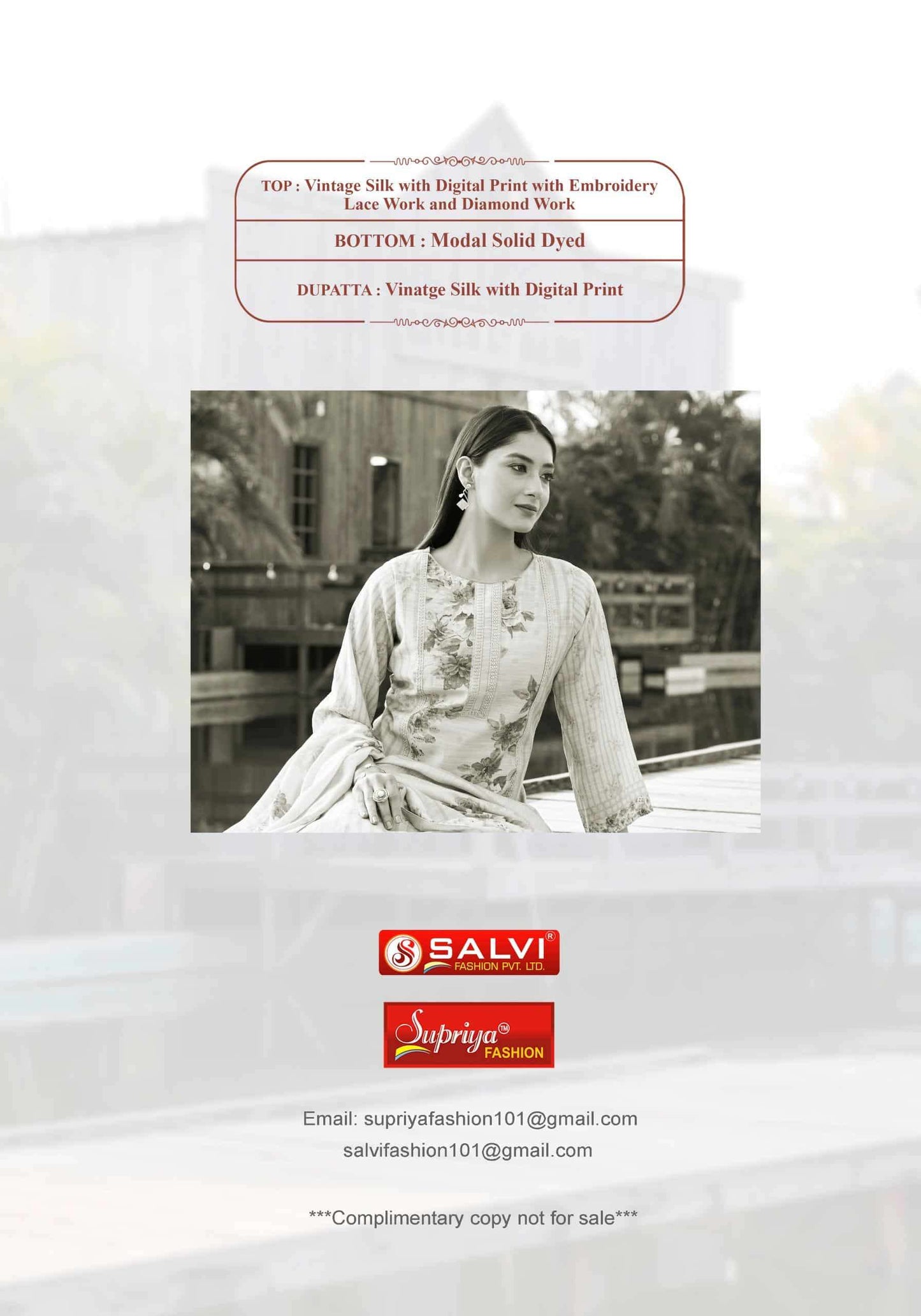 Supriya Fashion Simrat Digital Dress Material - Amrah Wholesale