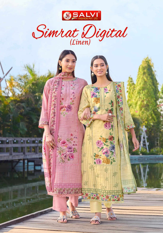 Supriya Fashion Simrat Digital Dress Material - Amrah Wholesale