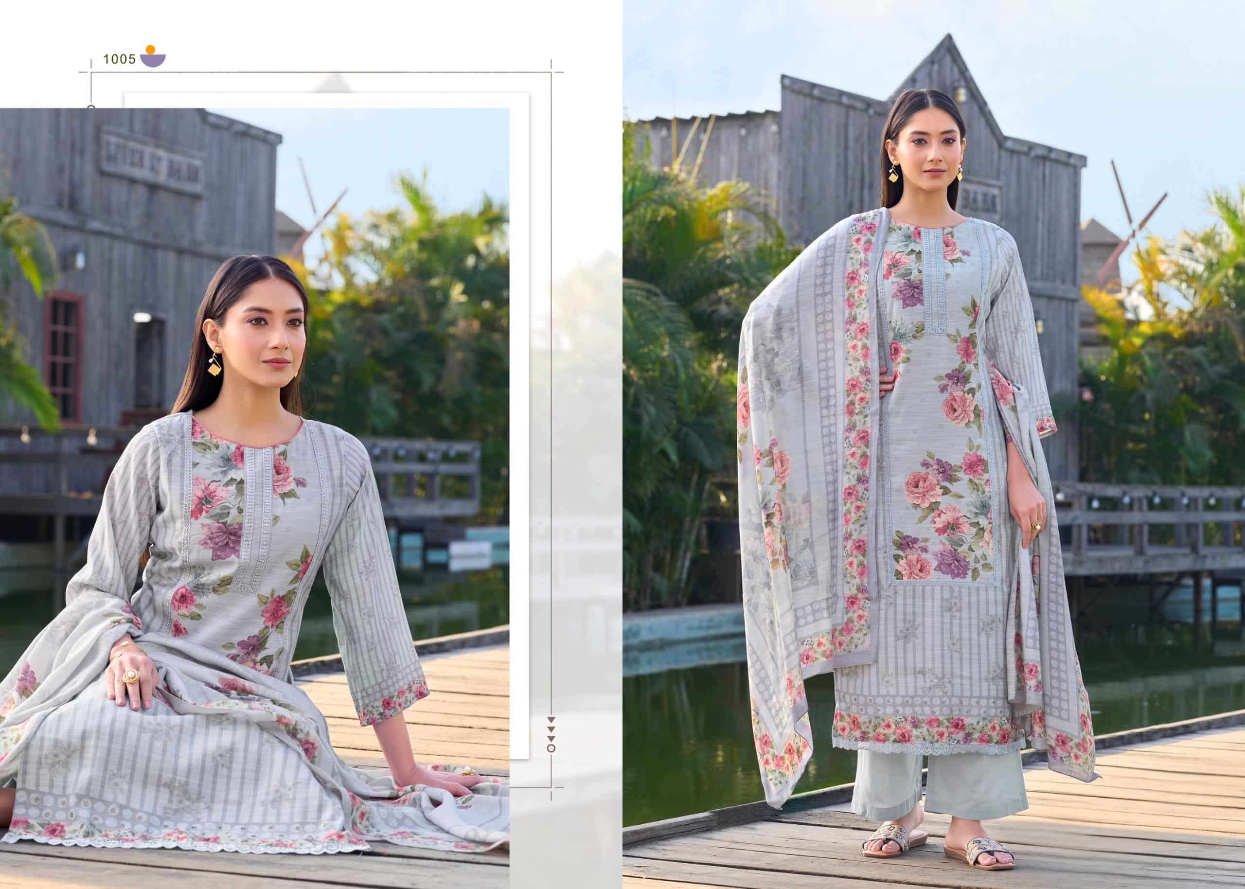 Supriya Fashion Simrat Digital Dress Material - Amrah Wholesale