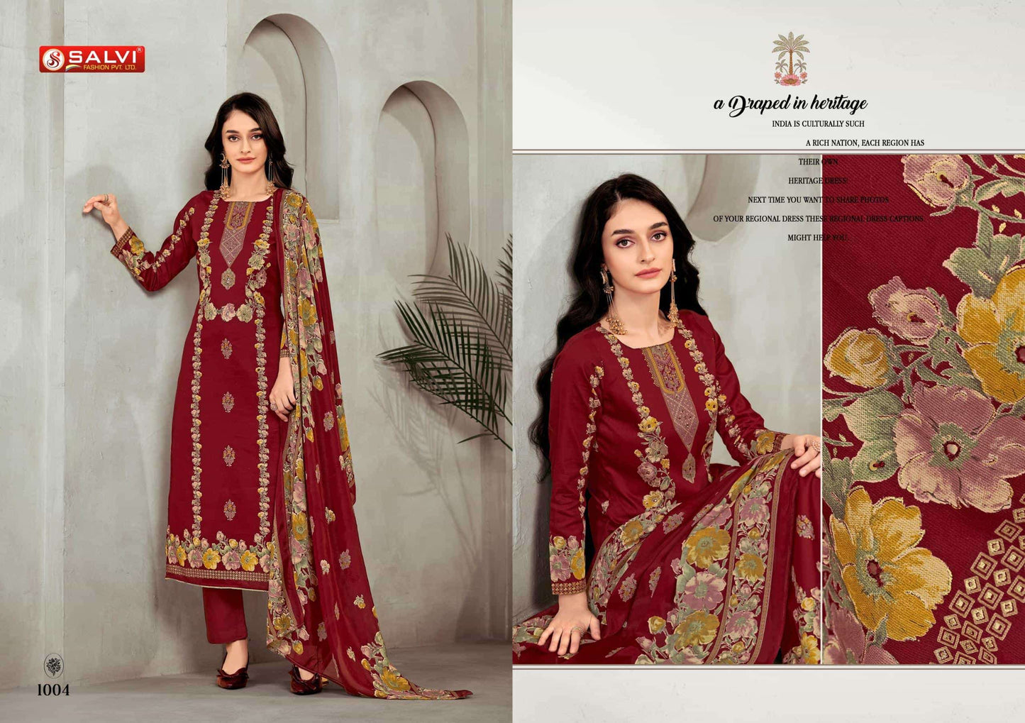Supriya Fashion Sukanya Cotton Dress Material - Amrah Wholesale