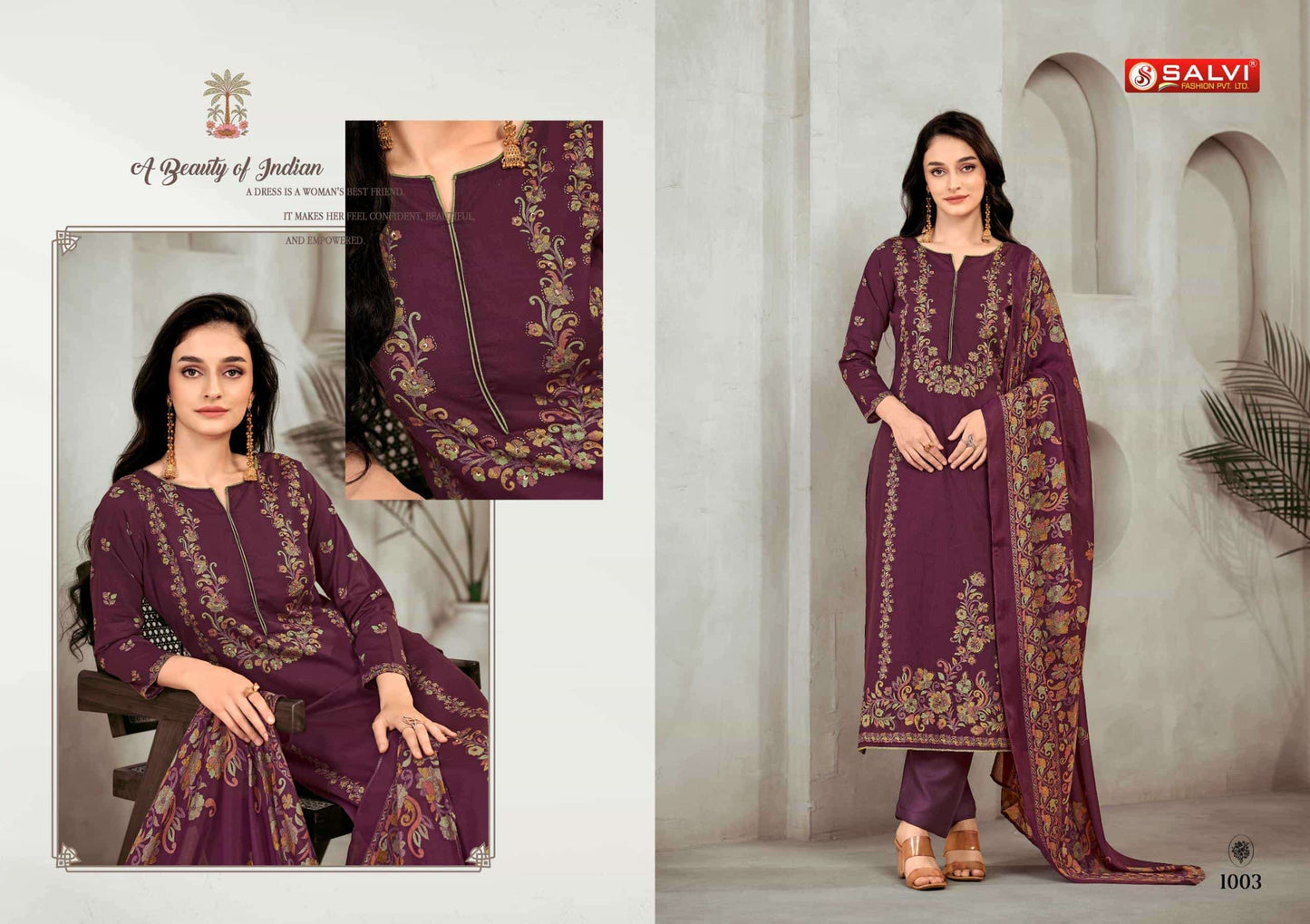 Supriya Fashion Sukanya Cotton Dress Material - Amrah Wholesale
