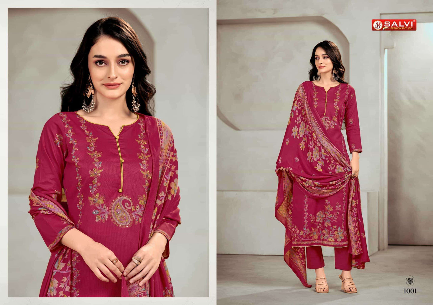 Supriya Fashion Sukanya Cotton Dress Material - Amrah Wholesale