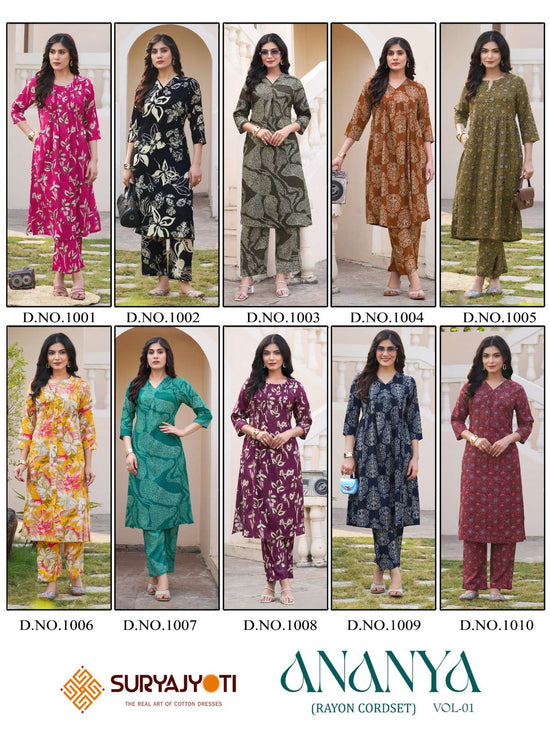 Suryajyoti Ananya Vol 1 - Amrah Wholesale
