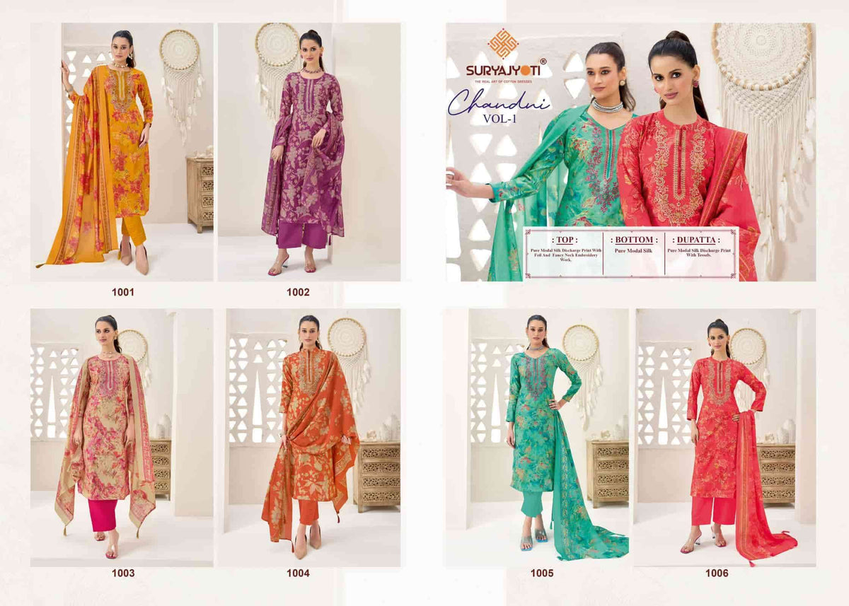 Suryajyoti Chandani Vol 1 - Amrah Wholesale