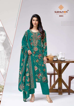 Suryajyoti Chhavi Vol 1 Gadwal Printed Dress Material