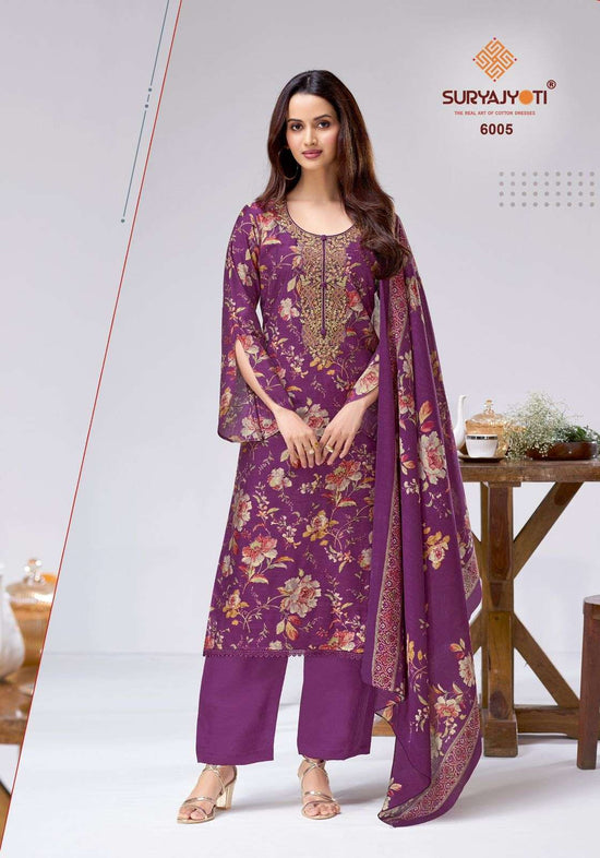 Suryajyoti Chhavi Vol 1 Gadwal Printed Dress Material