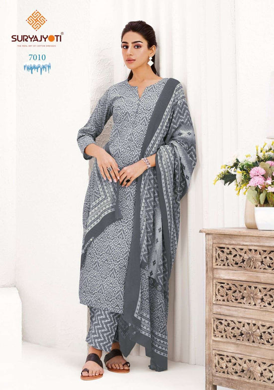 Suryajyoti Ice Look Vol 7 Pure Cotton Dress Material - Amrah Wholesale