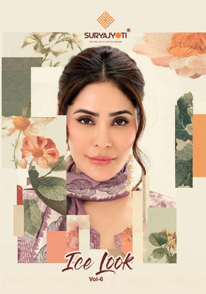 Suryajyoti Ice Look Vol 6 Dress Material - Amrah Wholesale