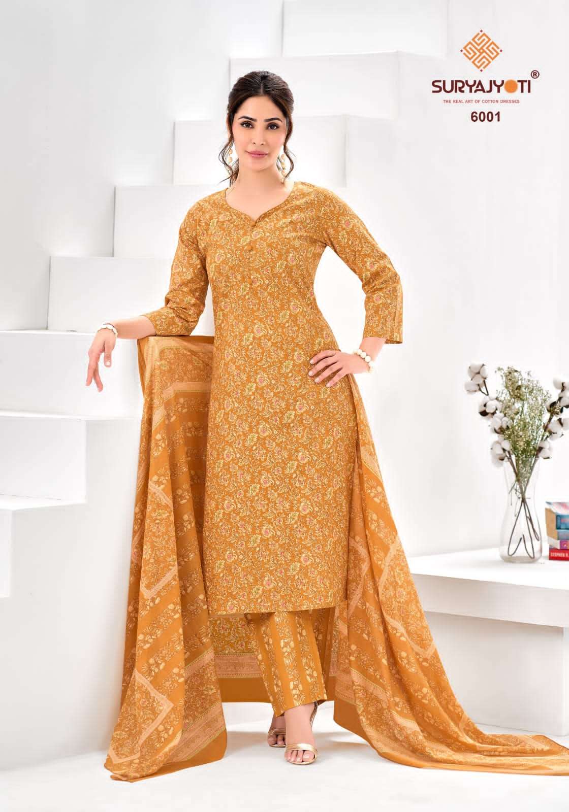 Suryajyoti Ice Look Vol 6 Dress Material - Amrah Wholesale