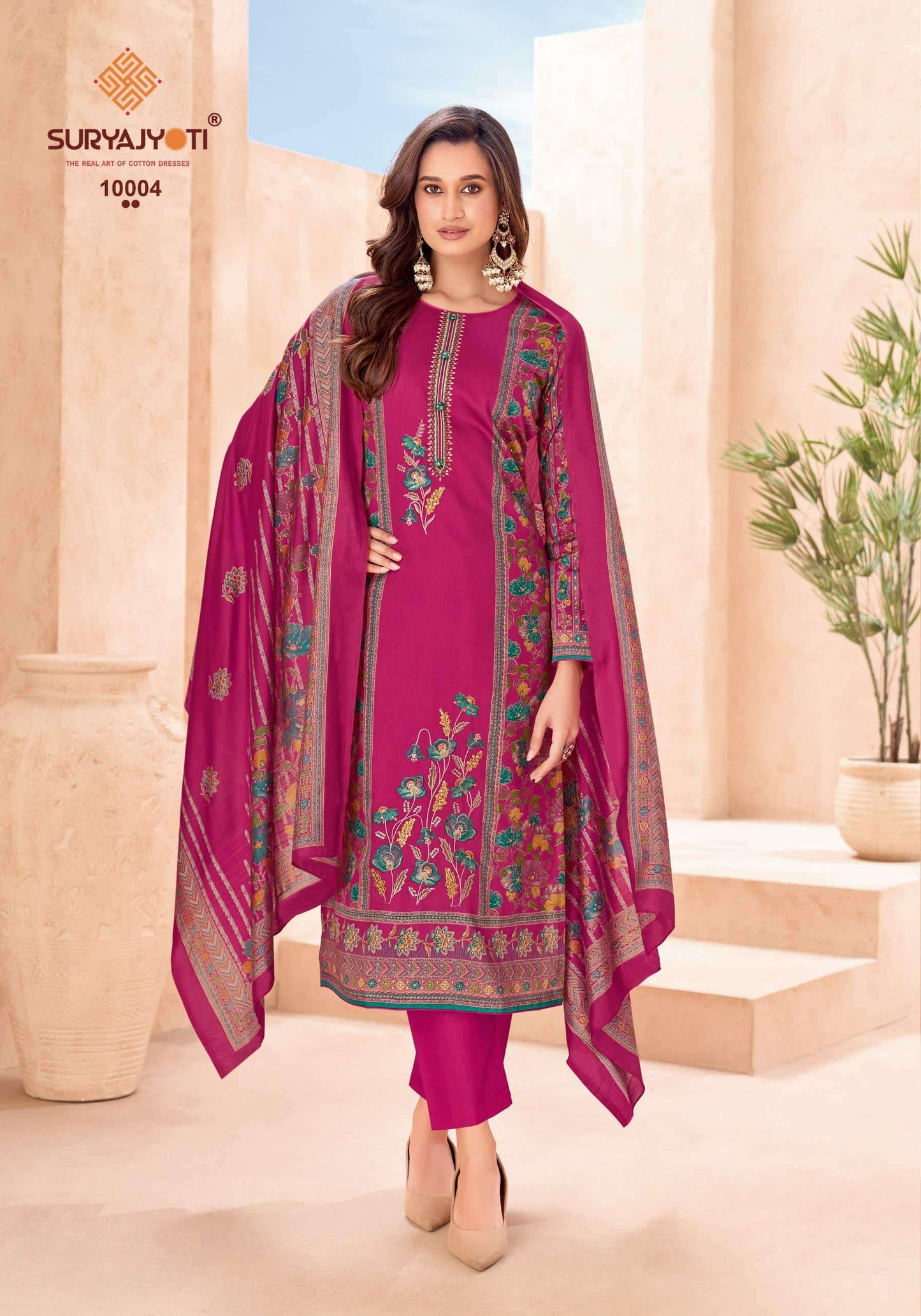 Suryajyoti Kaamini Vol 10 Fancy Jam Satin Salwar Suit Wholesale