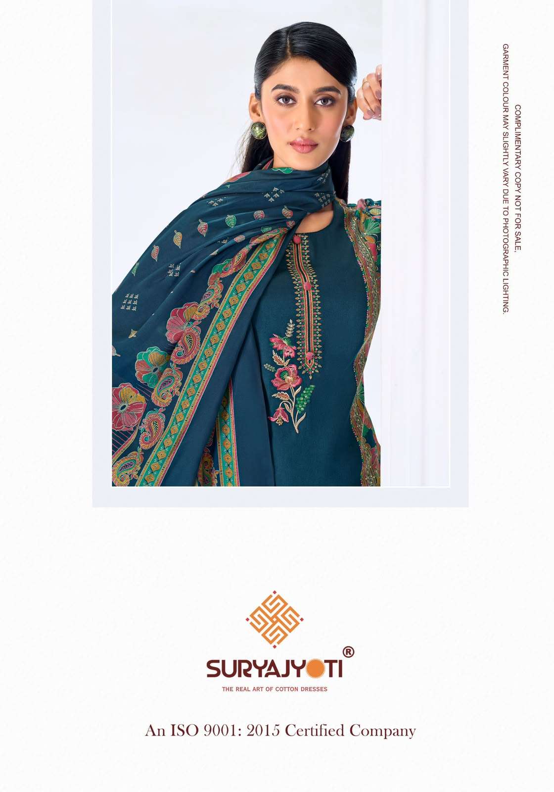 Suryajyoti Kaamini Vol 11 Jam Satin Dress Material