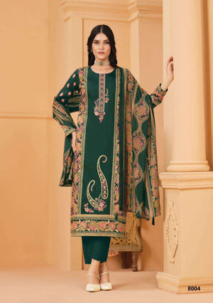 Suryajyoti Kaamini Vol 8 Dress Material Wholesale Catalogue - Amrah Wholesale