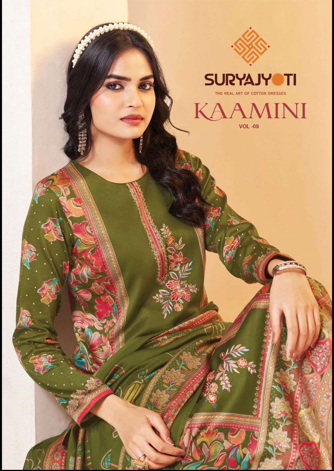 Suryajyoti Kaamini Vol 9 Jam Satin Pakistani Suit - Amrah Wholesale