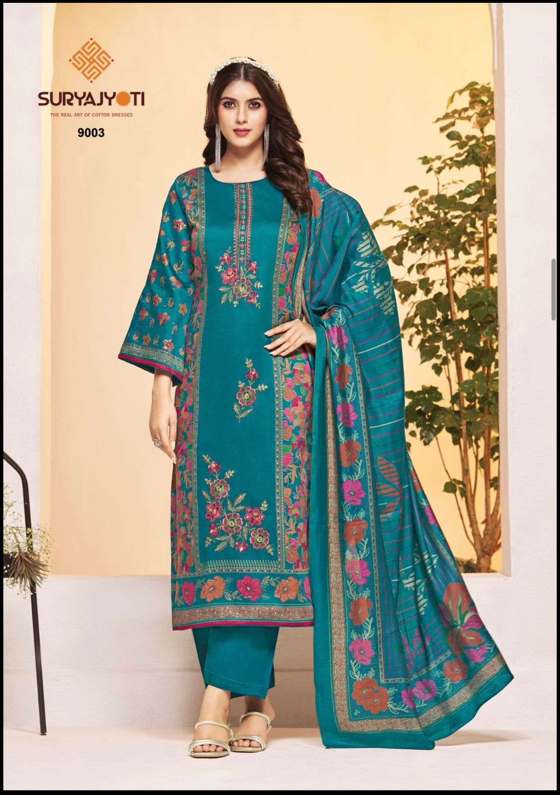 Suryajyoti Kaamini Vol 9 Jam Satin Pakistani Suit - Amrah Wholesale