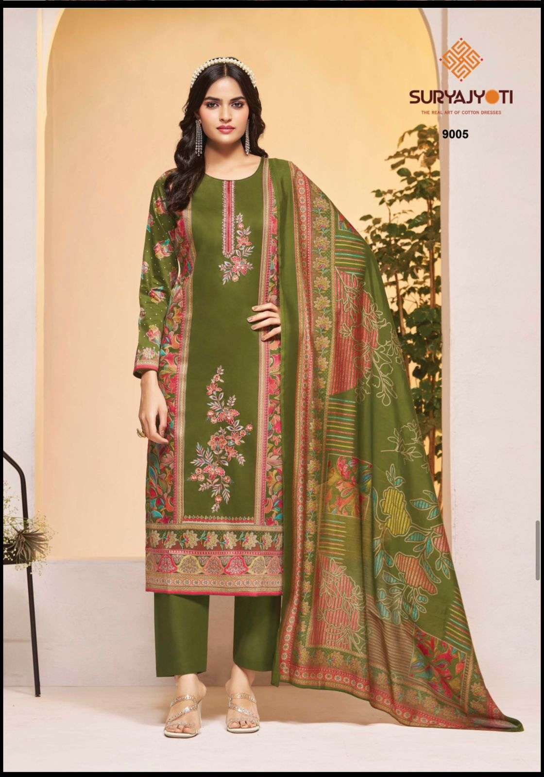 Suryajyoti Kaamini Vol 9 Jam Satin Pakistani Suit - Amrah Wholesale