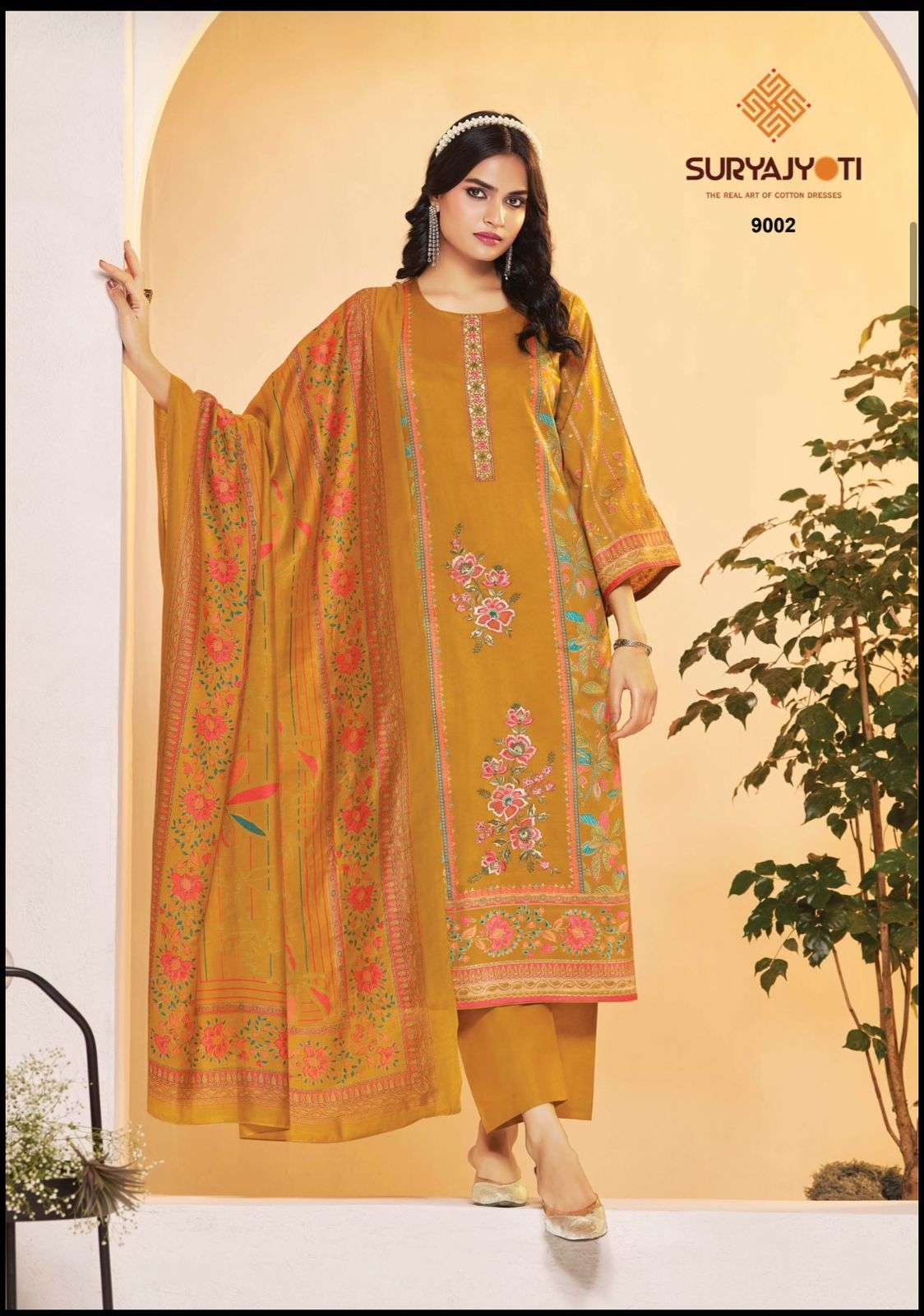Suryajyoti Kaamini Vol 9 Jam Satin Pakistani Suit - Amrah Wholesale