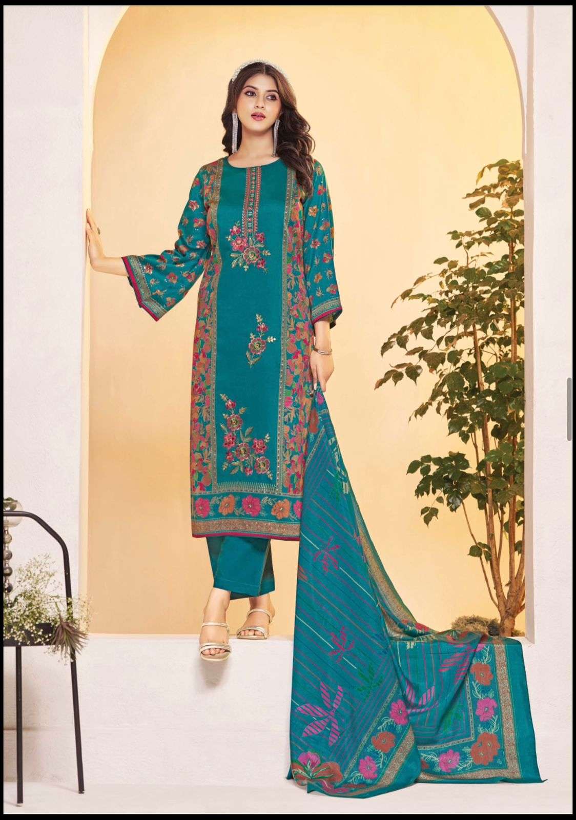 Suryajyoti Kaamini Vol 9 Jam Satin Pakistani Suit - Amrah Wholesale