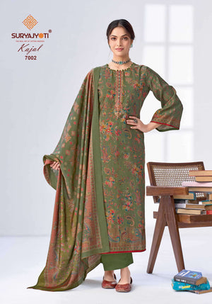 Suryajyoti Kajal Vol 7 Pure Modal Silk Dress Material