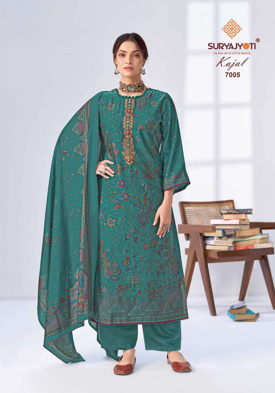 Suryajyoti Kajal Vol 7 Pure Modal Silk Dress Material - Amrah Wholesale