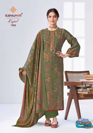 Suryajyoti Kajal Vol 7 Pure Modal Silk Dress Material - Amrah Wholesale