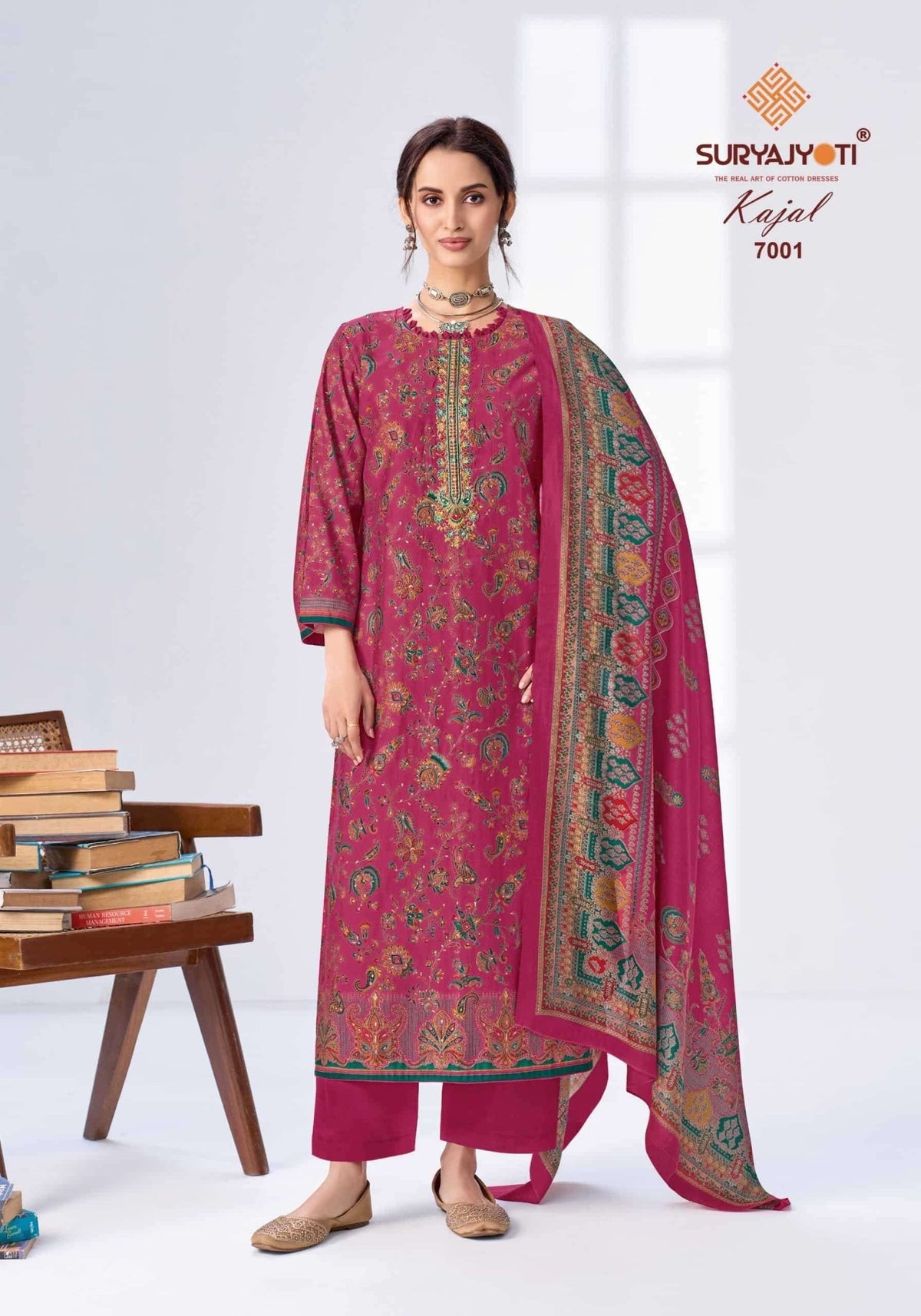 Suryajyoti Kajal Vol 7 Pure Modal Silk Dress Material - Amrah Wholesale