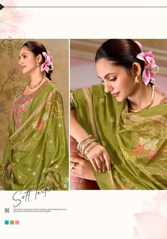 Suryajyoti Kala Vol 7 Pure Cotton Kurti Pant Dupatta Set - Amrah Wholesale