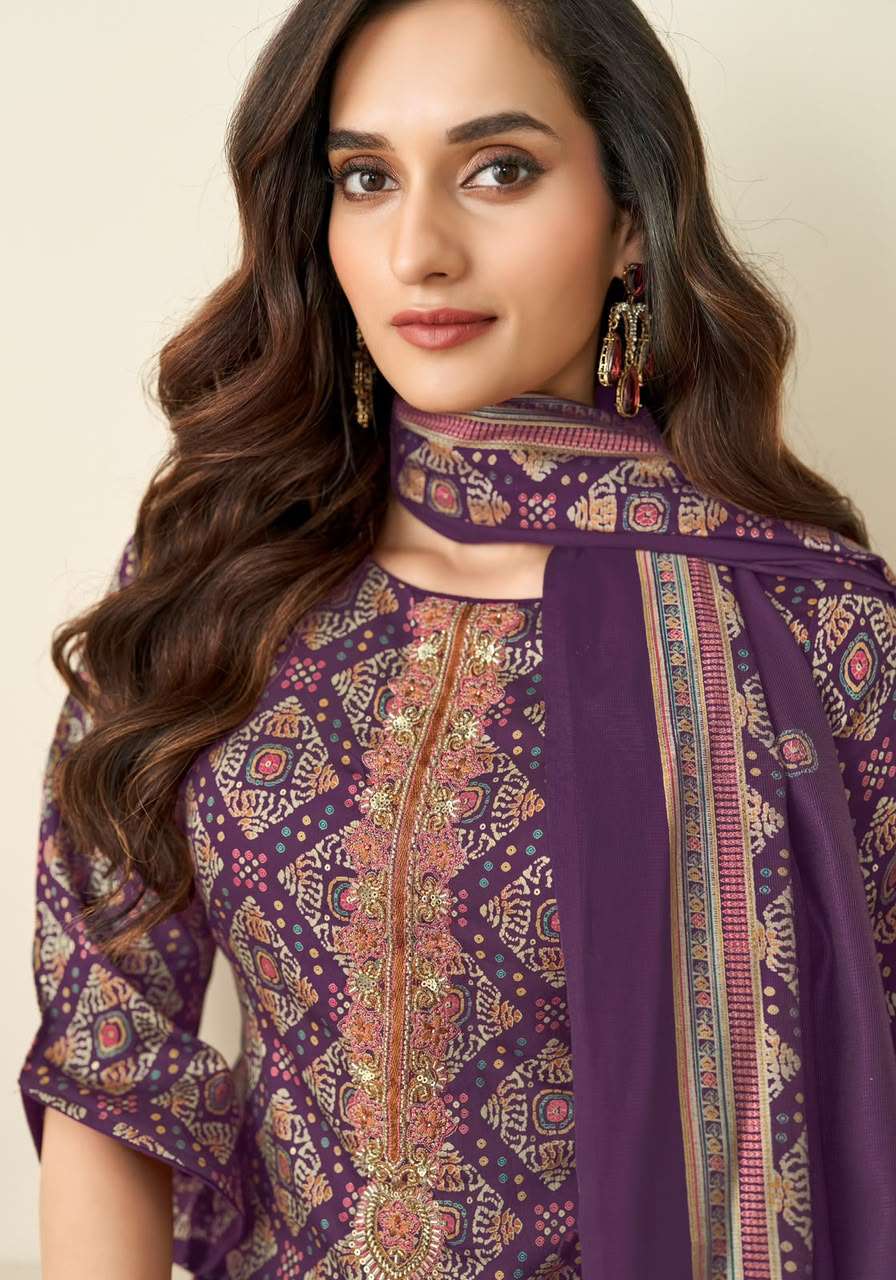 Suryajyoti Kalika Vol 1 Premium Bandhani Salwar Suit Catalog - Amrah Wholesale